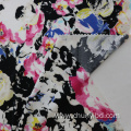 Good design Flower Pattern POLY 96% SP 4% Breathable Printed Single Jersey Fabric For T-shirt/Leisure wear